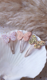 junior hairclips butterfly