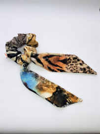 scarf scrunchie jungle fever