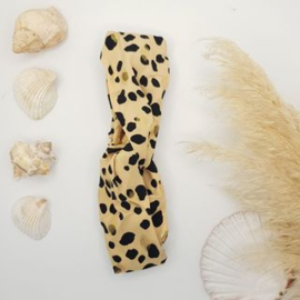 Hairtwist leopard gold