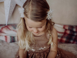 Haarspeldjes flower tule