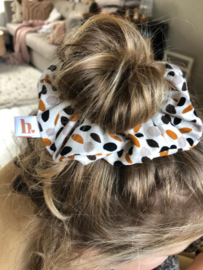 scrunchie triple dots