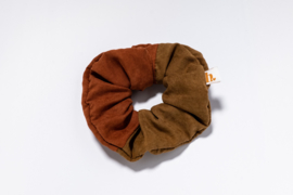scrunchie duo peachskin