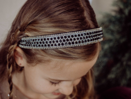 Diadeem strass black