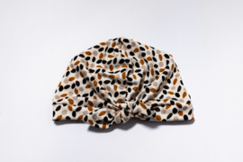 mini turban triple dots