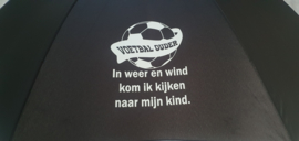 In weer en wind kom ik kijken naar mijn kind (voetbal)