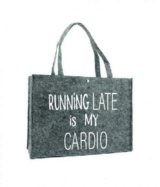 Running late is my cardio