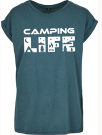 Camping LIFE Dames shirt