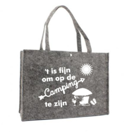 't is fijn om op de camping te zijn