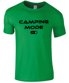 Camping Mode ON Kindershirt