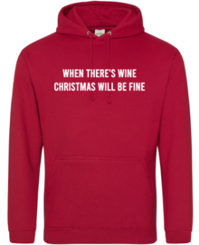 When there's wine Christmas will be fine
