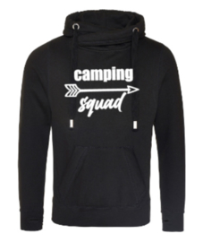 Camping Squad Cross Neck Hoodie