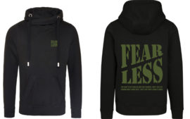 Fearless Cross Neck Hoodie