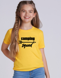 Camping Squad Kindershirt