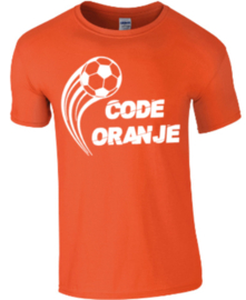 Code oranje heren shirt