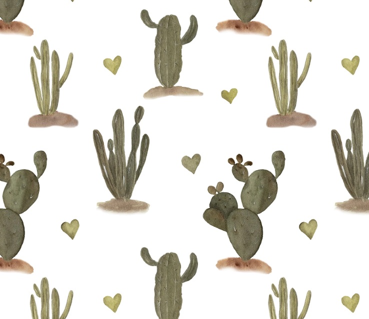 Cactus love Family-Fabrics