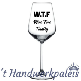 Wijnglas W.T.F