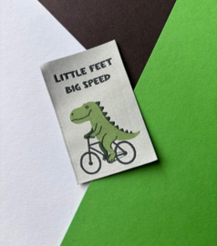 Label Little feet xxl