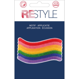 Restyle applicatie regenboog vlag