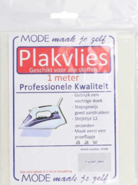 Plakvlies enkelzijdig 100x93cm