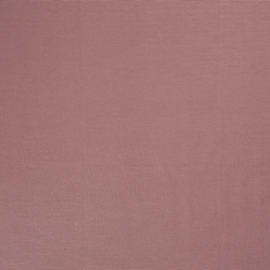 Ottoman jersey stof Effen Mauve