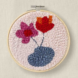 DMC Punch needle kit The Gentle Flowers