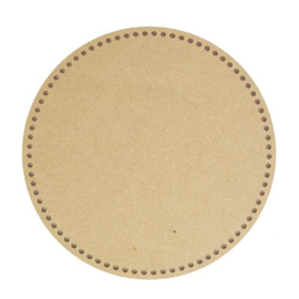 Durable MDF tassenbodem rond 22cm 5mm perforatie