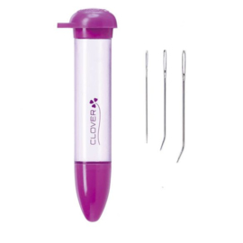 Clover Lace stopnaalden set paars