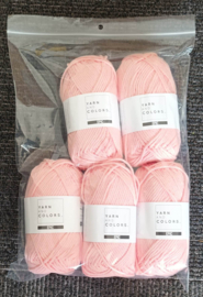 Yarn and Colors Epic 046 Pastel Pink 5 bollen