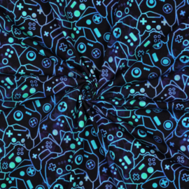 Jersey digitaal gamecontrollers blauw