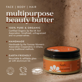 Fushi - Organic Virgin Unrefined Shea Butter 200g