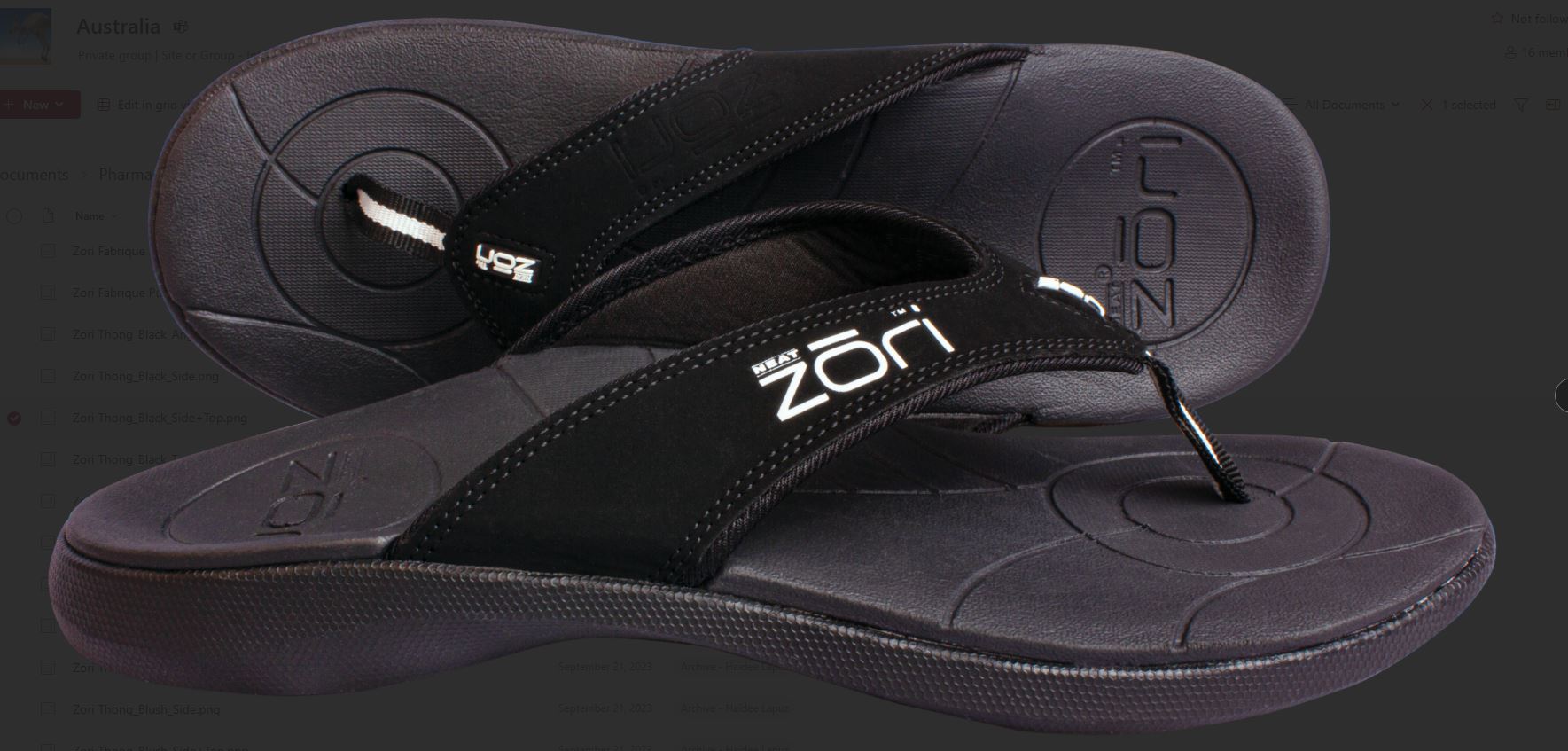 Neatfeat - Zori Slippers - Black