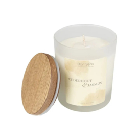 Le Bon Sens - Cederhout & Jasmijn kaars