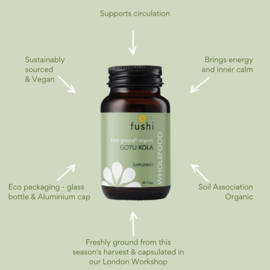 Fushi - Organic Gotu Kola - 60 capsules