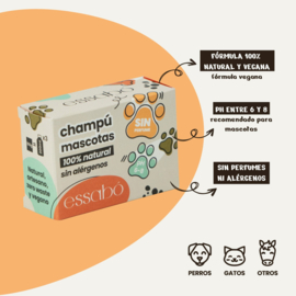 Essabó - pet shampoo bar 100g