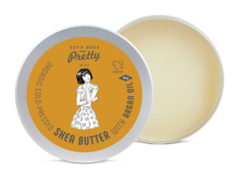 Shea & argan butter - cold-pressed & organic - 90 g