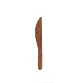 Hand-carved coconut wood knife