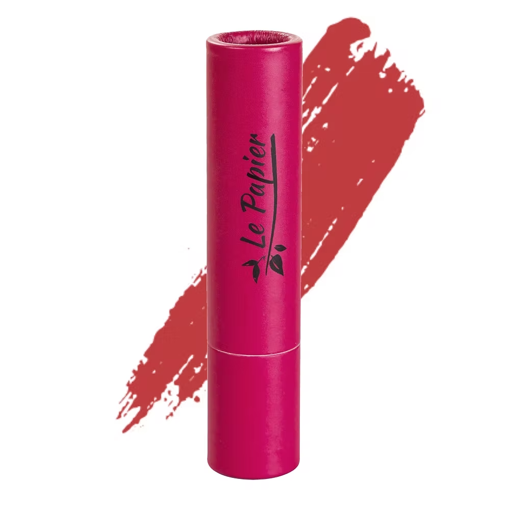Le Papier Paper tube lipstick - REDWOOD 02 Matte