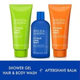 BAYLIS & HARDING Men’s Citrus Lime Mint Shower Trio