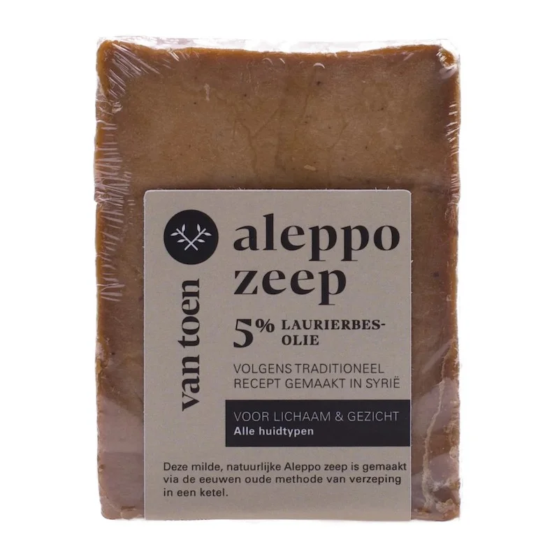 Van Toen - Aleppo zeep 5% laurierbesolie