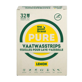 dishwasher sheets lemon 32-pack