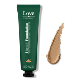 Love Ethical Beauty - Natural Liquid Foundation SPF30 - Medium Rose