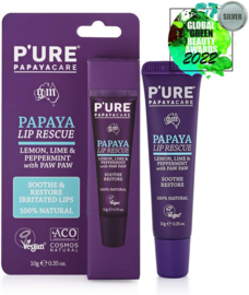 P’URE Papayacare Papaya Lip Rescue 10g