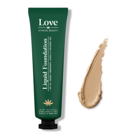 Love Ethical Beauty - Natural Liquid Foundation SPF30 - Light