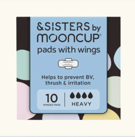 &SISTERS pads with wings heavy 12 stuks