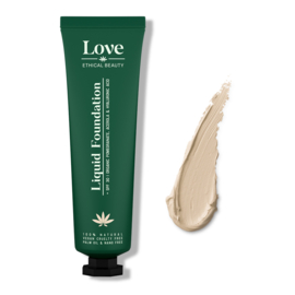 Love Ethical Beauty - Natural Liquid Foundation SPF30 - Cream