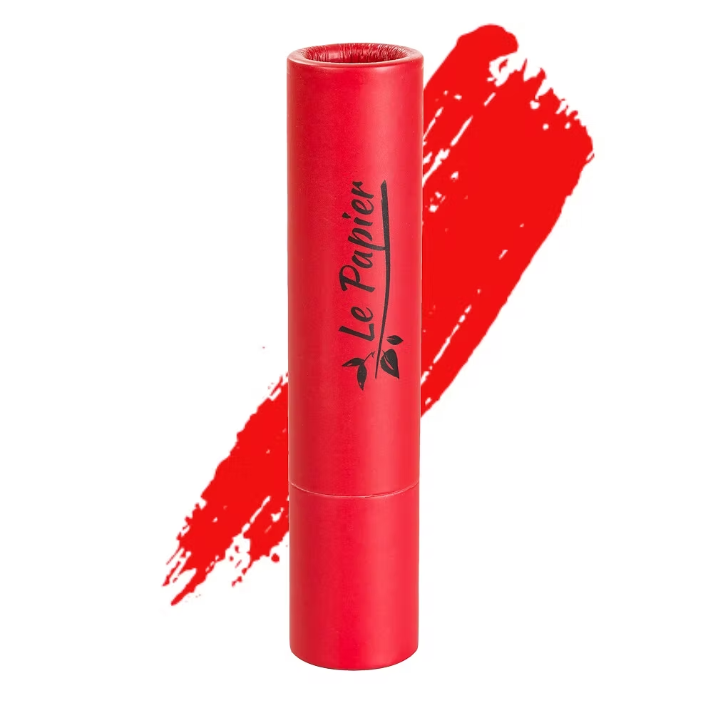 Le Papier Paper tube lipstick - CLASSY RED 03 Matte