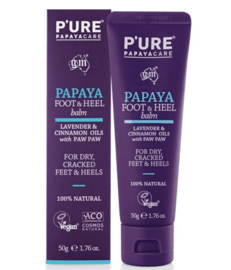 P’URE Papayacare Papaya Foot & Heel Balm 50g