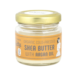 Shea & argan butter - cold-pressed & organic - 60 g
