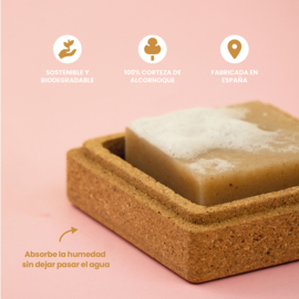 Essabó kurken zeepdoosje