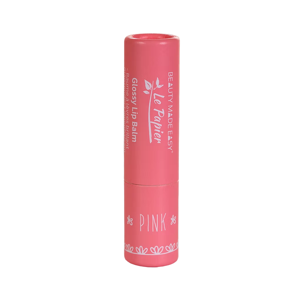 Beauty Made Easy - Glossy Lip Balm with Collagen - PINK